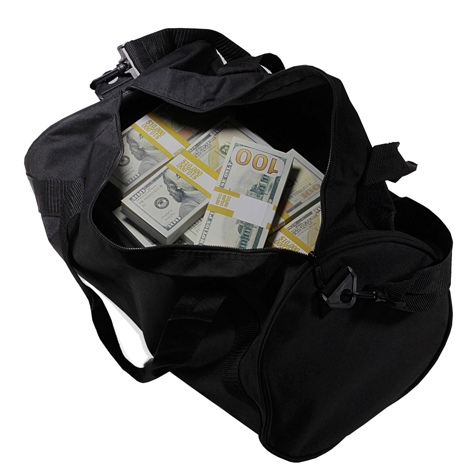 New Series $500,000 Full Print Duffel Bag